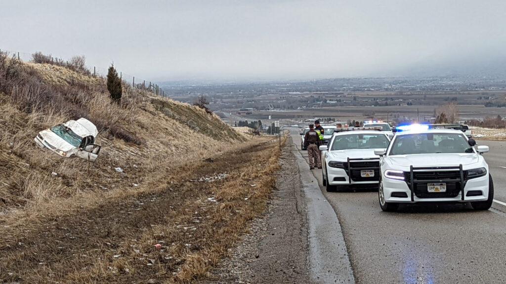 Man arrested in Wellsville after shooting on I15 and highspeed chase