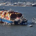 Ship that struck Francis Scott Key Bridge had blackouts 10 hours before crash, NTSB report finds