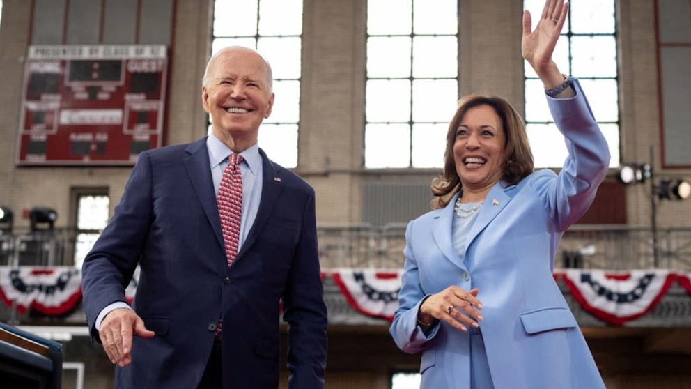 Video Biden endorses Kamala Harris for 2024 presidential election