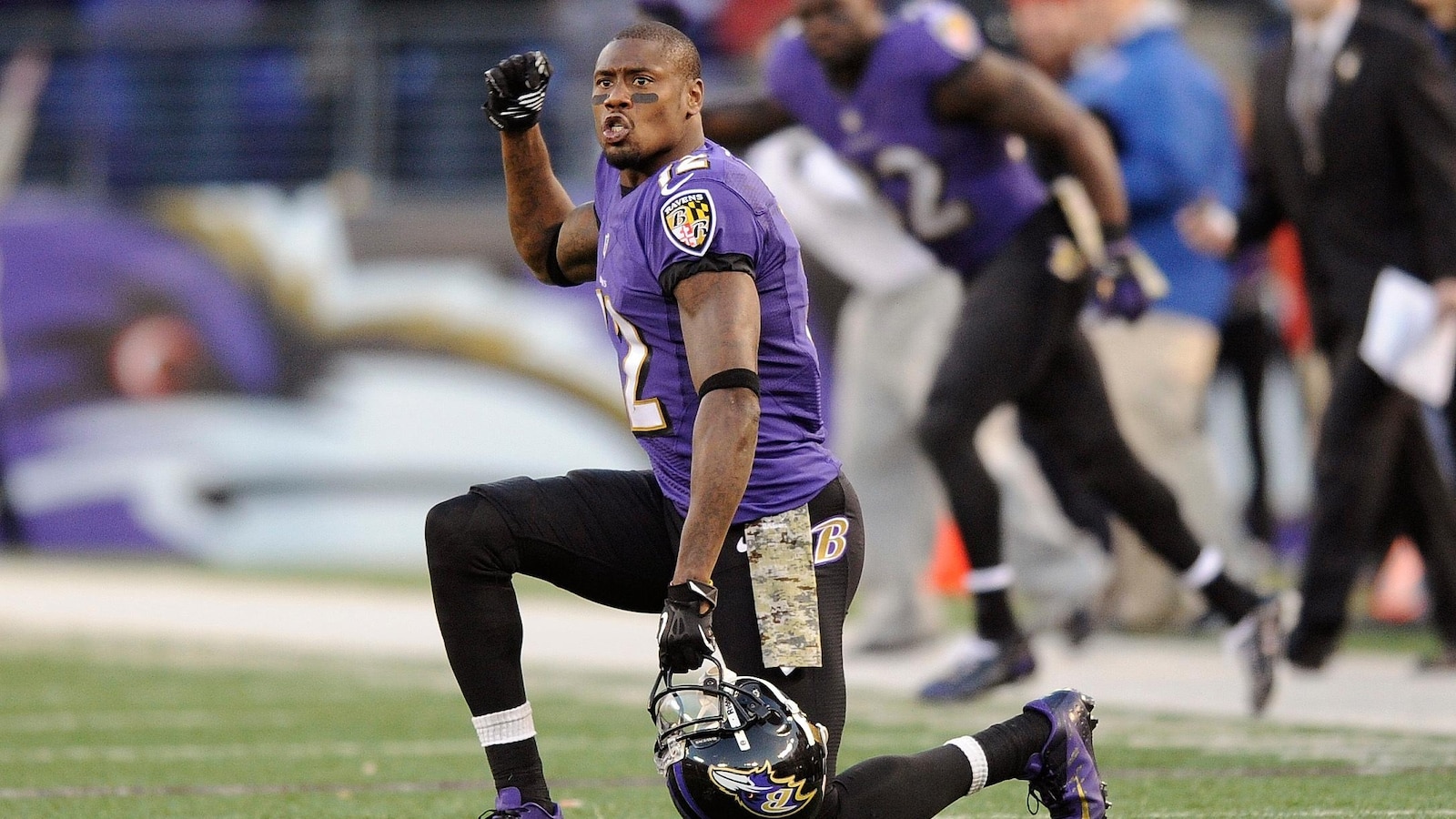 Jacoby Jones, a star of Baltimore's most recent Super Bowl title, has