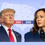 What would happen if Harris and Trump tie in the Electoral College?