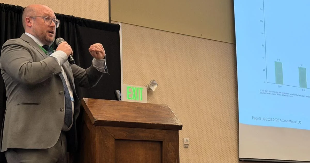 Economist tells Cache Valley business community that U.S. economy is “strong but fragile” in a “new world” of higher risk - KVNU - News for Northern Utah and Southern Idaho