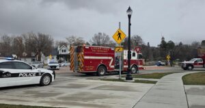 Woman struck in crosswalk just below Old Main
