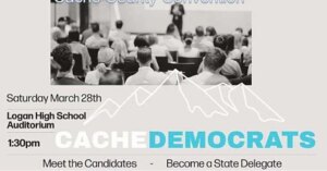 Local residents are invited to attend Cache County Democratic Convention on Mar. 28
