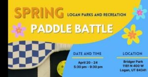 Logan to host week-long Spring Paddle Battle competition at Bridger Park on April 20 to 24