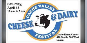 Fifth Annual Cache Valley Cheese & Dairy Festival slated to be held Saturday, April 18