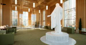 New Temple Square Visitors' Center opens as Salt Lake Temple renovations progress