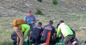 Mountain biker hospitalized after crash in Green Canyon