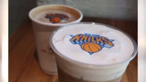 WATCH:  New York coffee shop goes viral with Knicks spirit