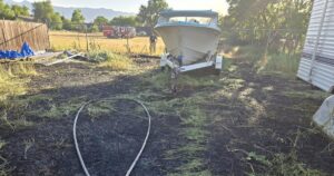 Fireworks blamed for Logan grass fire; charges pending