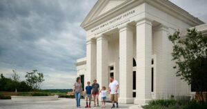 LDS apostle dedicates new Nauvoo Visitors' Center, rededicates historic home