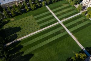 Massive Stars and Stripes display returns to Utah State's Quad