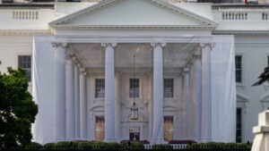 White House entrance undergoing ‘security enhancements and upgrades’