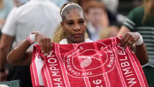 Serena Williams withdraws from doubles match at Wimbledon due to injury