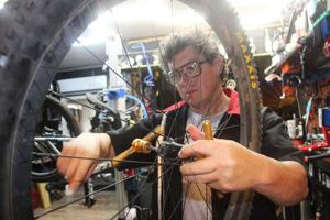 Out-of-the-way bike repair shop attracts bicyclists from Ogden to Tremonton