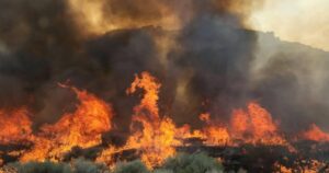 Brushy Fire grows to 10,000 acres, reaches 25% containment