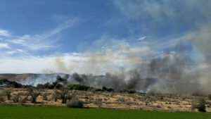 Grass fire near Garland forces immediate evacuations in Box Elder County