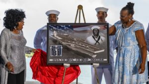 Navy mulls stripping Black war hero’s name from aircraft carrier for Trump: Sources