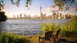 Trump floats renaming Lake Ontario to ‘Lake America,’ denies claim he’d interfere with Canadians speaking French