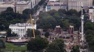 Trump appeals to Supreme Court to allow White House ballroom construction to continue