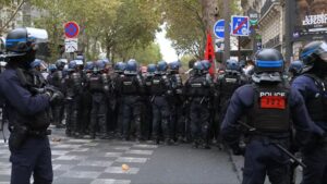 WATCH:  French protests as hundreds of schools partially shut down this week