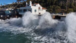 WATCH:  Dangerous king tides hitting both coasts