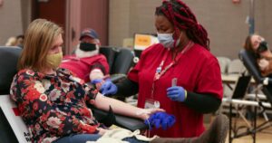 Officials with The Church of Jesus Christ of Latter-day Saints donate nearly $7.9 Million to American Red Cross