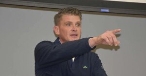 Rep. Jason Thompson weathers stormy town hall gathering at Utah State University