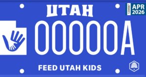 New Utah license plate aims to clear $3.8 million in school lunch debt
