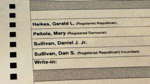 Peltola campaign under fire after report that it recruited second Dan Sullivan for Alaska Senate race